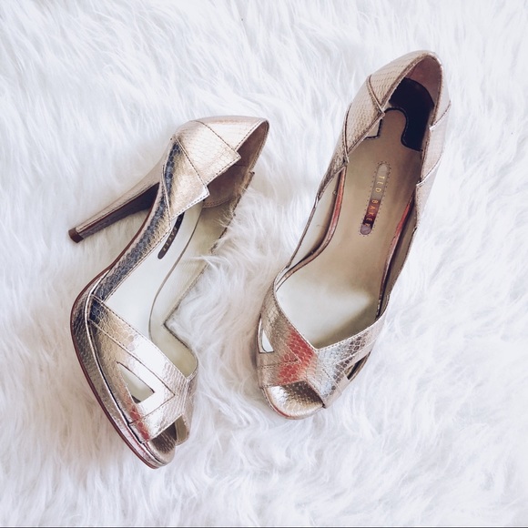 ted baker peep toe heels